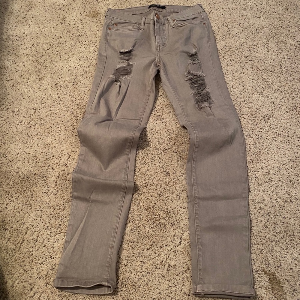 Angry Rabbit Grey/Taupe jeans, size 2